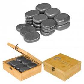 Hot Stone set, 18 pcs.